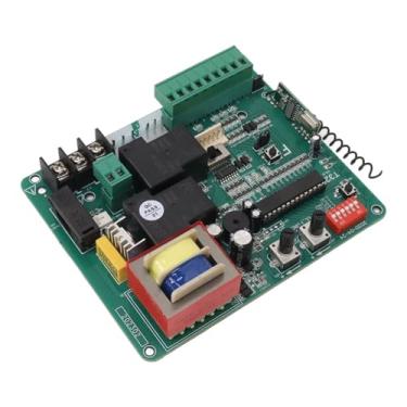Imagem de Generic Placa de Controle do Motor do Portão Deslizante Com Indicação LED para Porta Elétrica, Controle Remoto para Proteção Tempo Motor, Adequado para Porta de Garagem 11,5x10cm, Componente