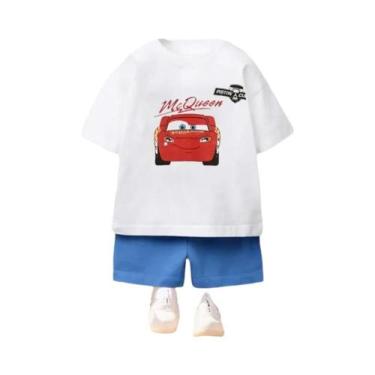 Imagem de Conjunto De Roupas Casuais De Verão Para Crianças Disney Com Camisetas