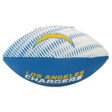 Imagem de Bola De Futebol Americano Wilson NFL Tailgate Jr Los Angeles Chargers