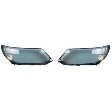 Imagem de Compatível com vw tiguan 2013-2017 baixo farol dianteiro do carro faróis de vidro abajur transparente escudo da lâmpada farol capa lente(A Piar)