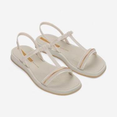 Imagem de Sandália Rasteira Ipanema Glow Off White-Feminino