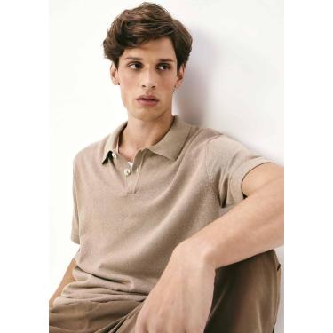 Imagem de Camisa Polo Masculina Manga Curta Em Tricô-Masculino
