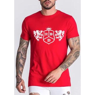 Imagem de Camiseta Rbd Soy Rebelde Camisa Unissex 100%  Algodão, Vermelho, P