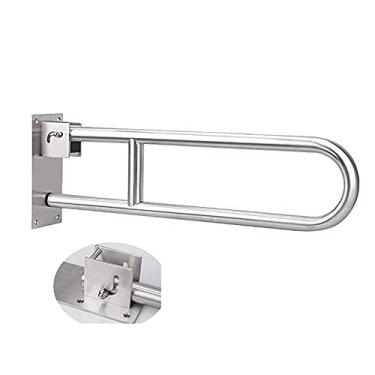 Imagem de Corrimões, suporte para alças de garras, barra de apoio para banheiro para deficientes, corrimão para vaso sanitário e chuveiro, alça de suporte de parede para banheira