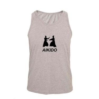 Imagem de Regata Masculina Algodão Aikido 2 Estampada Verão Moderna - Ragor, G, 