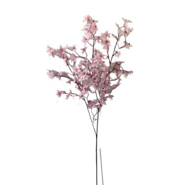 Imagem de Magnólia Kobus Artificial Realista – Galho Decorativo para Arranjos, Casamentos, Eventos e Decoração de Interiores(Kit com 2,Rosa Claro (cc382))