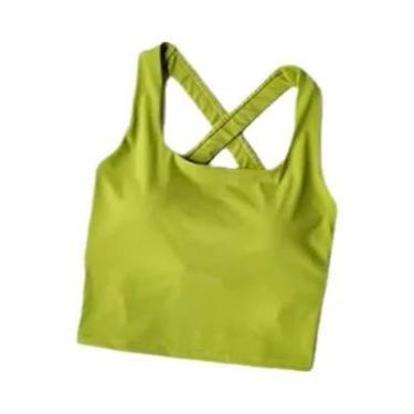Imagem de Sutiã Esportivo Sem Costura Para Mulheres, Top De Yoga E Fitness, Bral