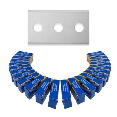 Imagem de Lâmina Retangular para Estilete LPA-150 Seller 3822mm Aço Carbono  Kit