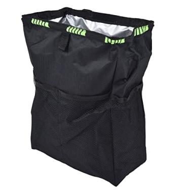 Imagem de HEEPDD Saco de Armazenamento de Lixo de Carro, Tecido, Lata de Lixo Automática de Grande Capacidade, Ideal para Organizar o Saco de Armazenamento de de Carro do Seu Veículo, Necessidades Diárias