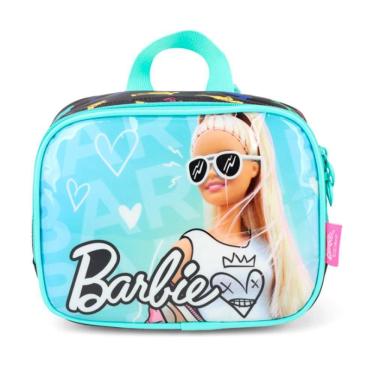 Imagem de Lancheira Térmica Barbie Óculos Verde - Luxcel 18x23x10cm