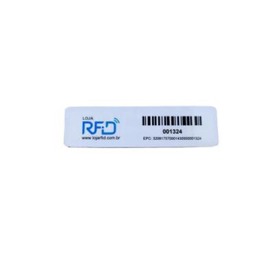 Imagem de Etiqueta RFID UHF 74x20x5 Metal - 10 unidades - LOJA RFID