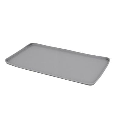 Imagem de Asixxsix Tapete de café de Silicone, 15,75 X 19,69 Polegadas, Resistente Ao Calor, à Prova D'água, Antiderrapante, Almofada de Secagem Com Bordas Elevadas, para Máquina (15,75 x 19,00 quilates)