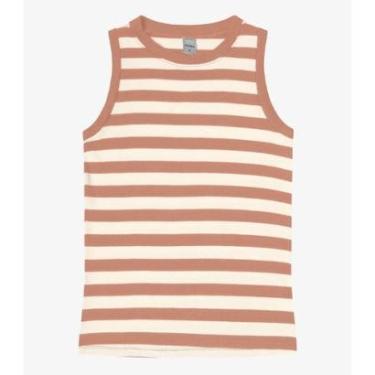 Imagem de Regata Feminina Rovitex Ribana Viscose Listrada-Feminino