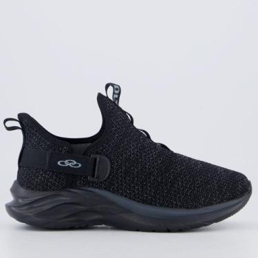 Imagem de Tênis Olympikus Maneiro Juvenil Preto Chumbo, 33