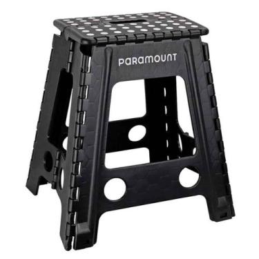 Imagem de Banqueta Para Cozinha Camping Pesca Dobravel C/alça 150kilos - Paramou