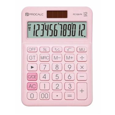 Imagem de Calculadora De Mesa Procalc 12 Dígitos Pc108-Pk