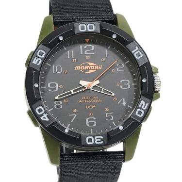 Imagem de Relógio Mormaii Masculino Analógico Garopaba-Brasil MOPC21JAR/8V, pret