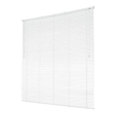 Imagem de Persiana Cortina Horizontal Off 25mm PVC Rolo 140x130cm Sala Cozinha Q