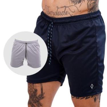 Imagem de Kit 2 Calção Masculino Dry Futebol Academia Caminhada Com Bolso-Masculino