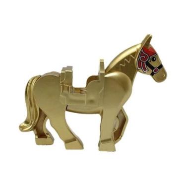 Imagem de Conjunto De Blocos De Montar MOC De Cavalo De Guerra Dos Três Reinos P