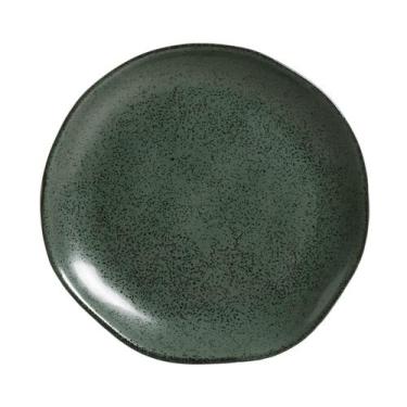 Imagem de CONJUNTO C/ 6 PRATOS DE SOBREMESA ORGÂNICO STONEWARE ARAUCO Ø 19,5cm -