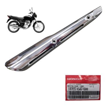 Imagem de Honda Fan 125 Protetor Escapamento  Genuíno 18355KWG600