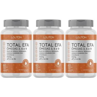 Imagem de Kit 3X Total Efa Ômegas 3, 6 e 9 - 60 Cápsulas - Lauton Nutrition-Masculino