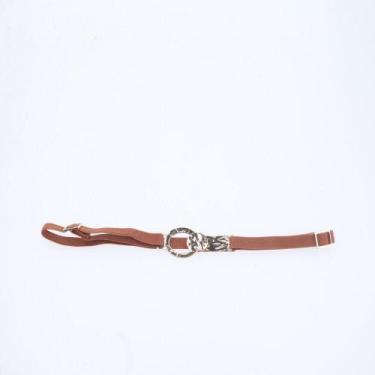 Imagem de Cinto de Elástico Com Regulagem e Fecho de Encaixe - BAUARTE, Marrom