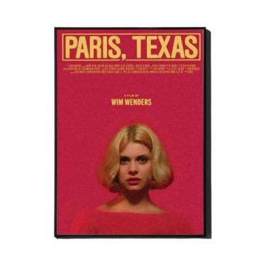 Imagem de Pôster De Filme De Estrada Clássico De Paris Texas, Arte Em Tela Para 