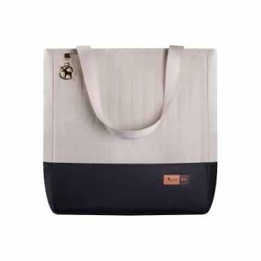 Imagem de Bolsa Maternidade Coleção Cores - Creme e Preto - Alce