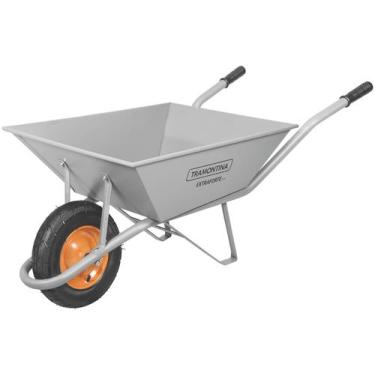 Imagem de Carrinho de Mão Carriola Extra Forte 65 Litros Com Pneu Camara Tramont