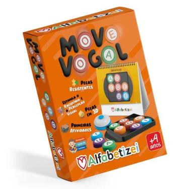Imagem de Jogo Educacional Move Vogal Alfabetizei