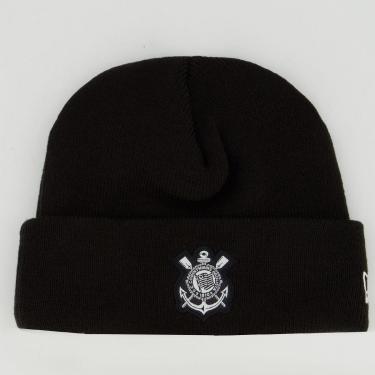 Imagem de Gorro New Era Corinthians Escudo Preto-Unissex