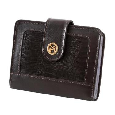 Imagem de Carteira de Couro Mariart 101, Café