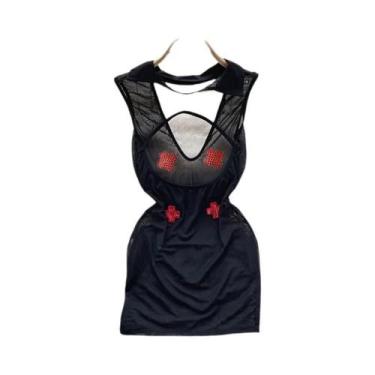 Imagem de Bodysuits Sensuais Transparentes Com Rendas E Alças Para Mulheres, Jum