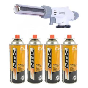 Imagem de Maçarico Culinário Profissional Gourmet +4refis - Topchef/B-max