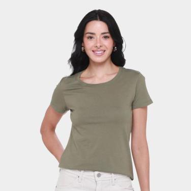 Imagem de Blusa Hering Lisa Feminina, Verde, G