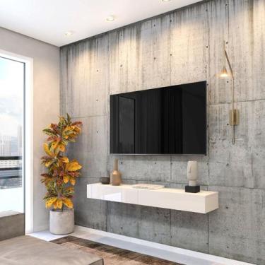 Imagem de Rack Suspenso para TV até 55 Polegadas MDF 110cm Em - EDN Móveis