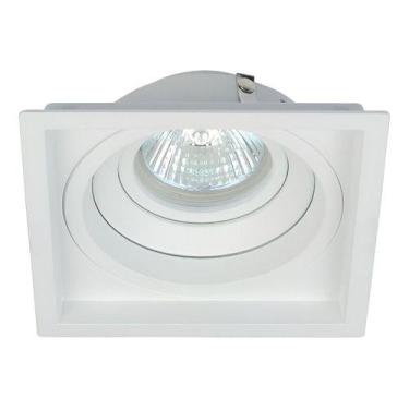 Imagem de Spot Embutir Recuado Orientavel Mr16 Gu10 Interlight Il4716, Branco, 1