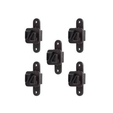 Imagem de Kit 100 Fixadores Suporte Tipo W Para Arame/fio Cercas Elétricas STW - Zebu 35-3