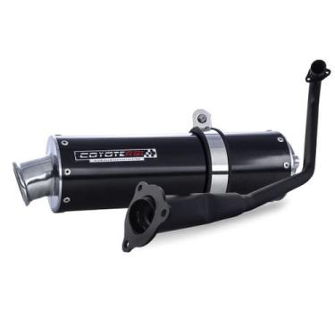 Imagem de Escape / Ponteira Coyote RS3 em Alumínio Oval - Factor DX 150 Ano 2025