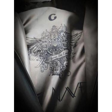 Imagem de Capa de Chuva Motoqueiro Conjunto Nylon Emborrachado Nave, M