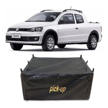 Imagem de Mala Bolsa Caçamba' Para Saveiro Pickup 840litros 2018 2019 2 - Para C
