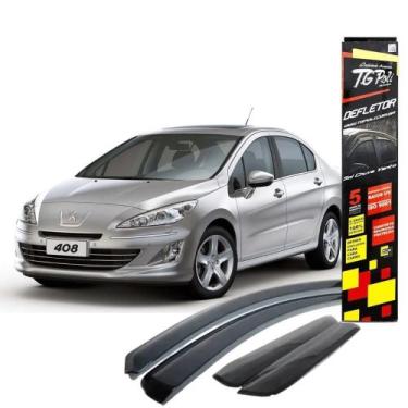 Imagem de Calha de Chuva Defletor Peugeot 408 2011 a 2018 Tg. Poli (20.009)