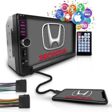 Imagem de Central Multimidia Universal Mp5 Espelha Android Ios Honda - First Opt