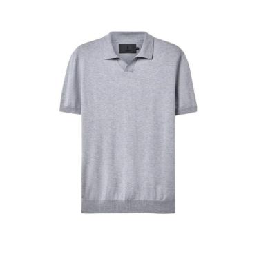 Imagem de Camisa Oficina Reserva Polo Tricot Cinza-Masculino