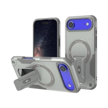 Imagem de Capa De Telefone Magnética À Prova De Choque Invisível Para iPhone 17 