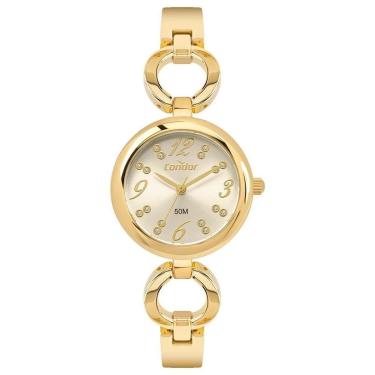 Imagem de Relógio Condor Feminino Bracelete Dourado - CO2035NKD/5X-Feminino