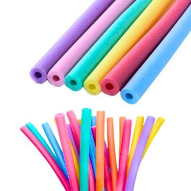 Imagem de Boia Espaguete Piscina Flutuador com furo Kit 4-Unissex