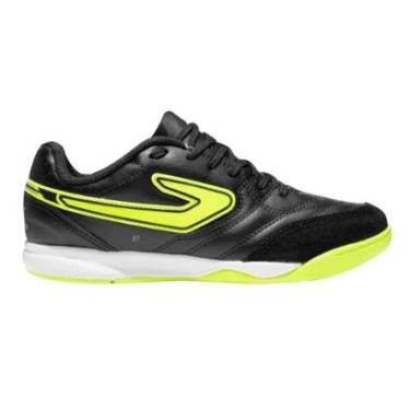 Imagem de Tênis Topper Futsal MAestro Club V Preto e Amarelo - Masculino 44-Masculino